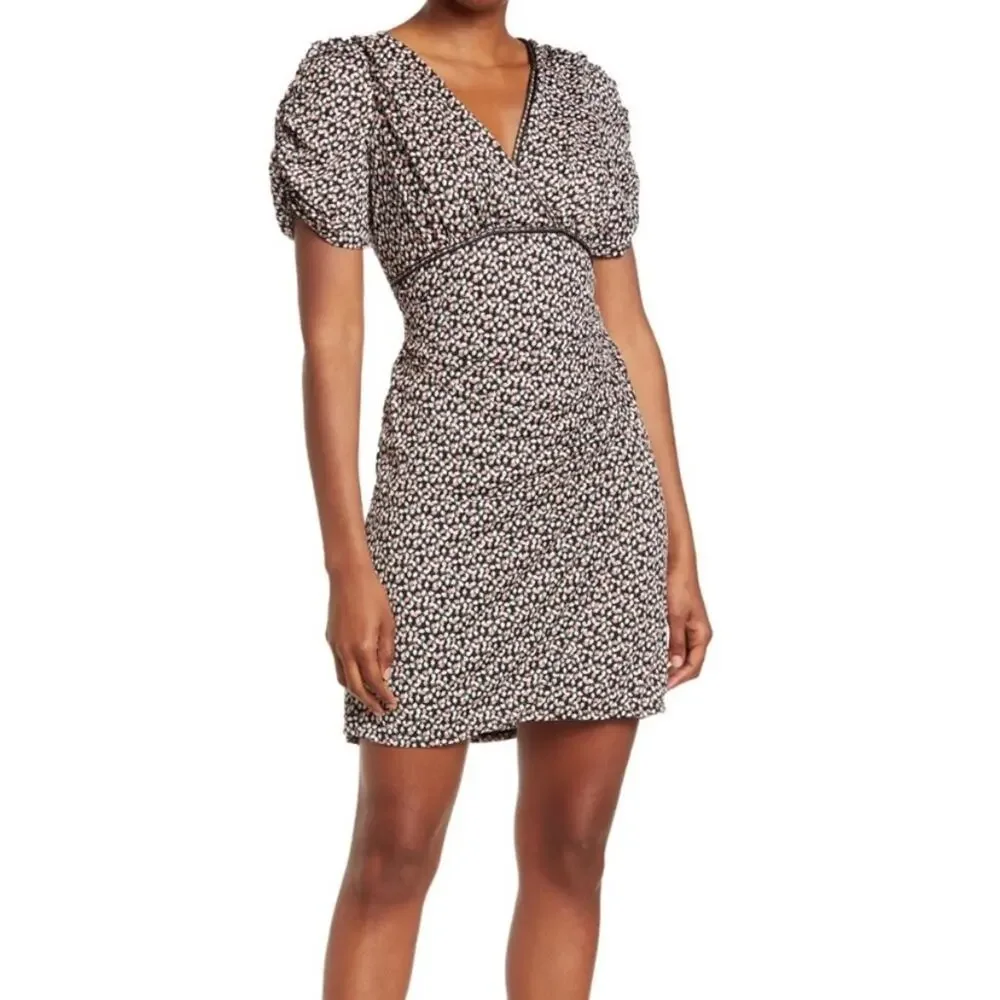 ruched jersey surplice dress Ruched Stretch Jersey Surplice Dress